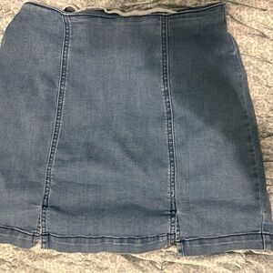Forever 21 Blue Denim Mini Skirt